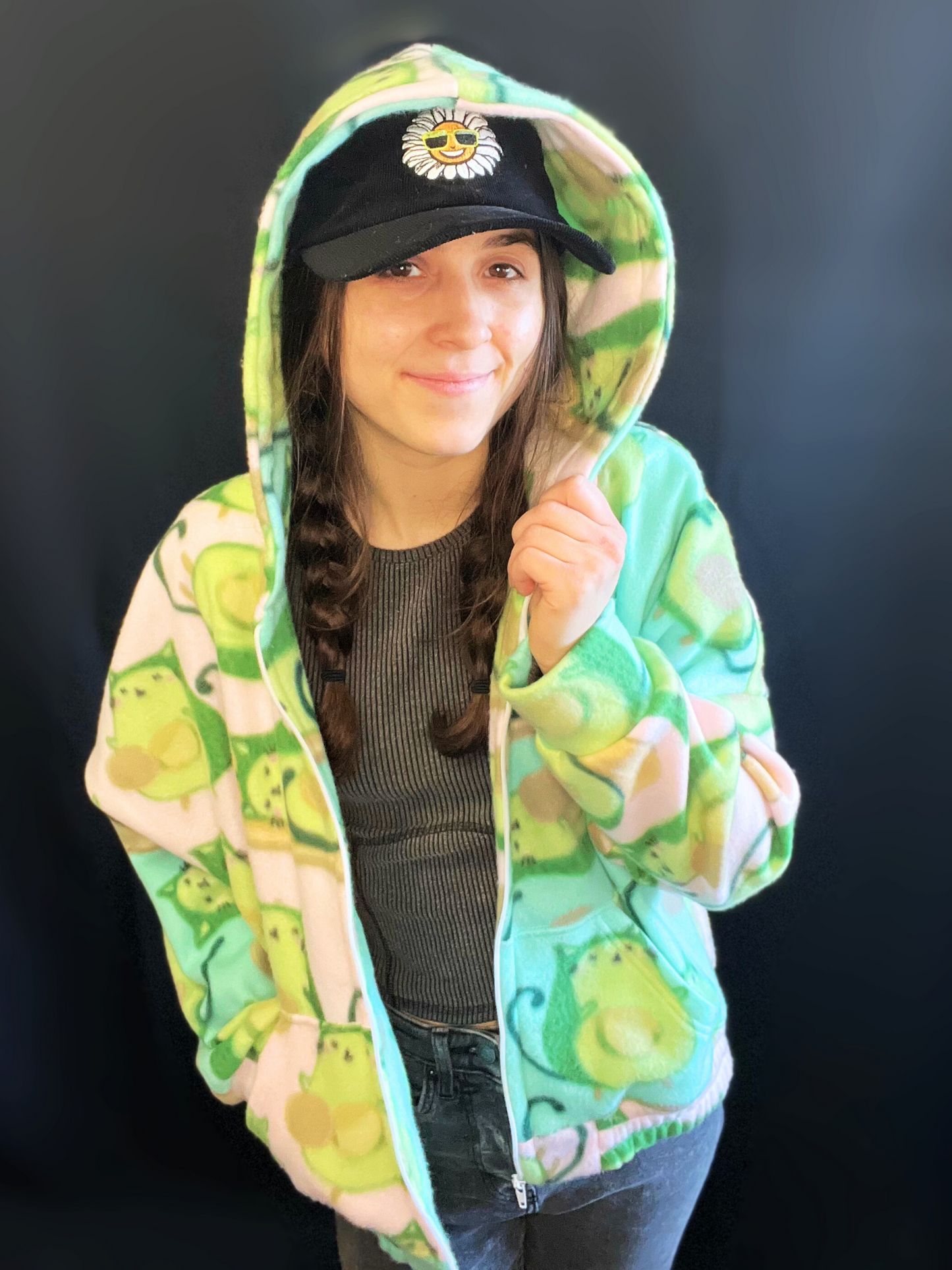 Avocato Zip Up Hoodie