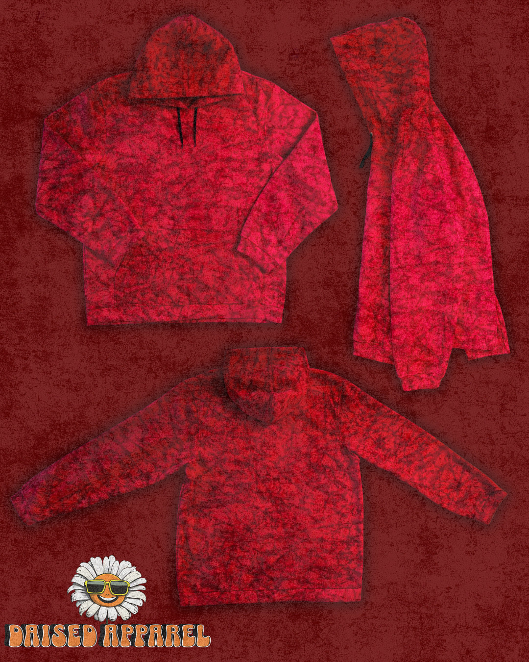 Ash & Flame – Men’s Smoky Fleece Hoodie