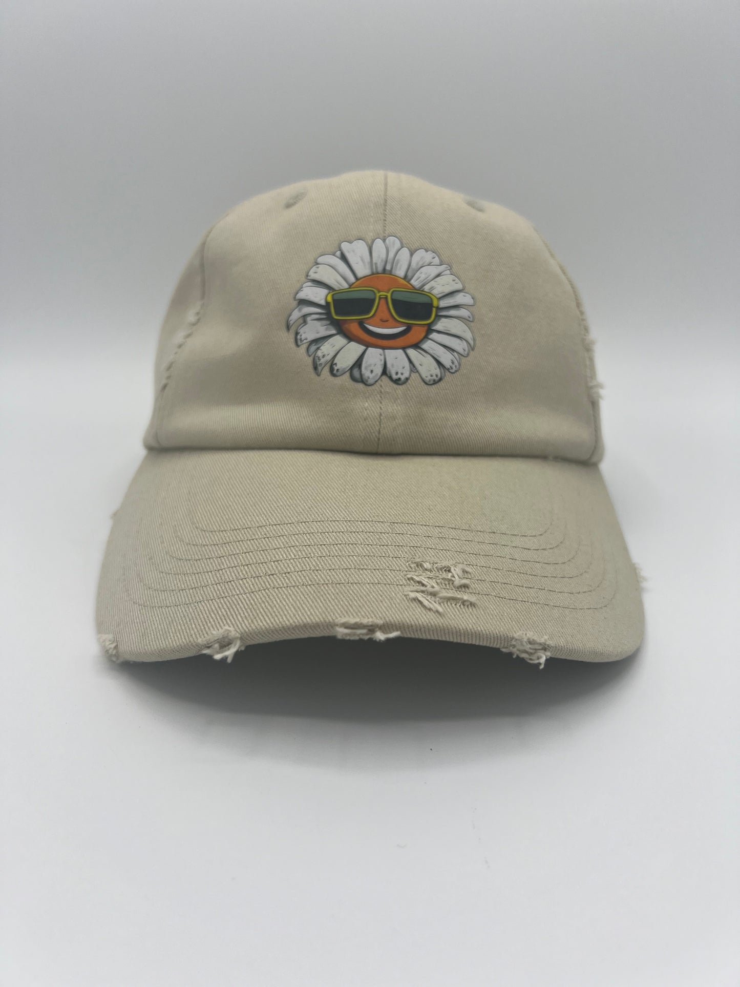 Daised Distressed Dad Cap