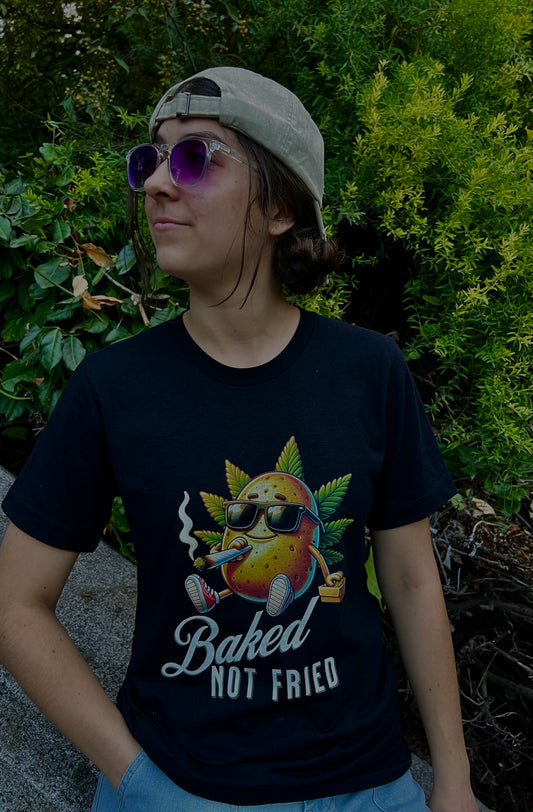 Baked not Fried Crew Tee