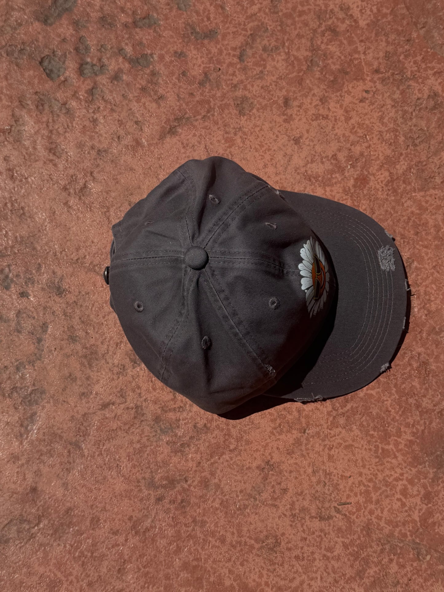 Daised Distressed Dad Cap