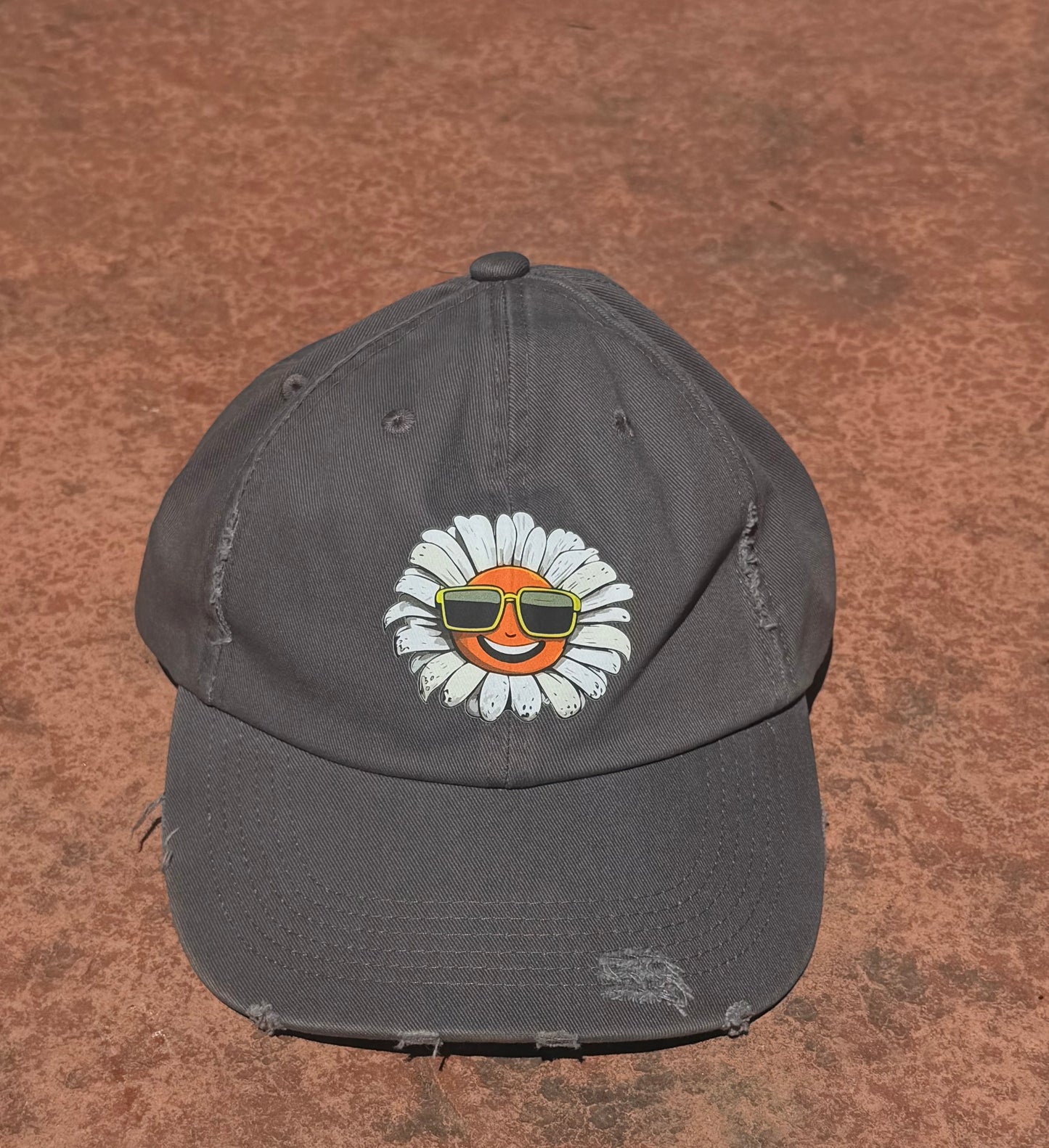 Daised Distressed Dad Cap