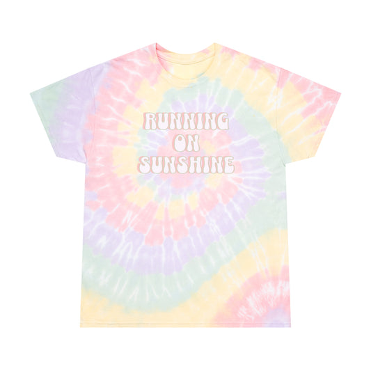 Running on Sunshine Tie Dye Tee