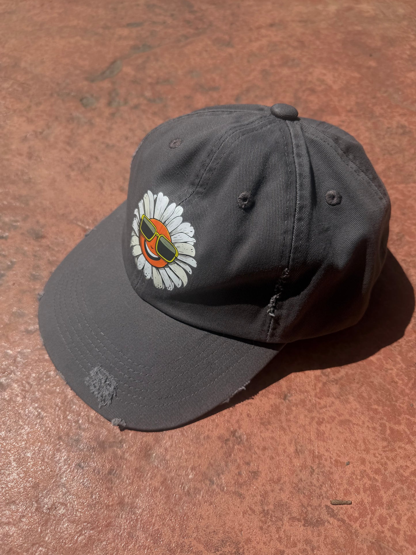 Daised Distressed Dad Cap