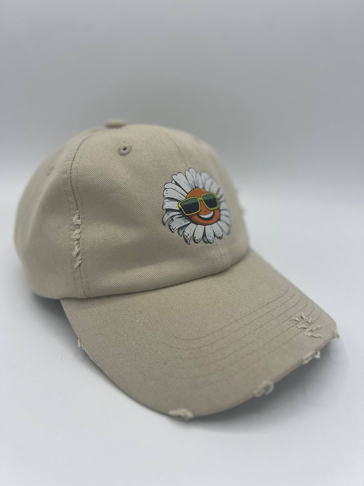 Daised Distressed Dad Cap