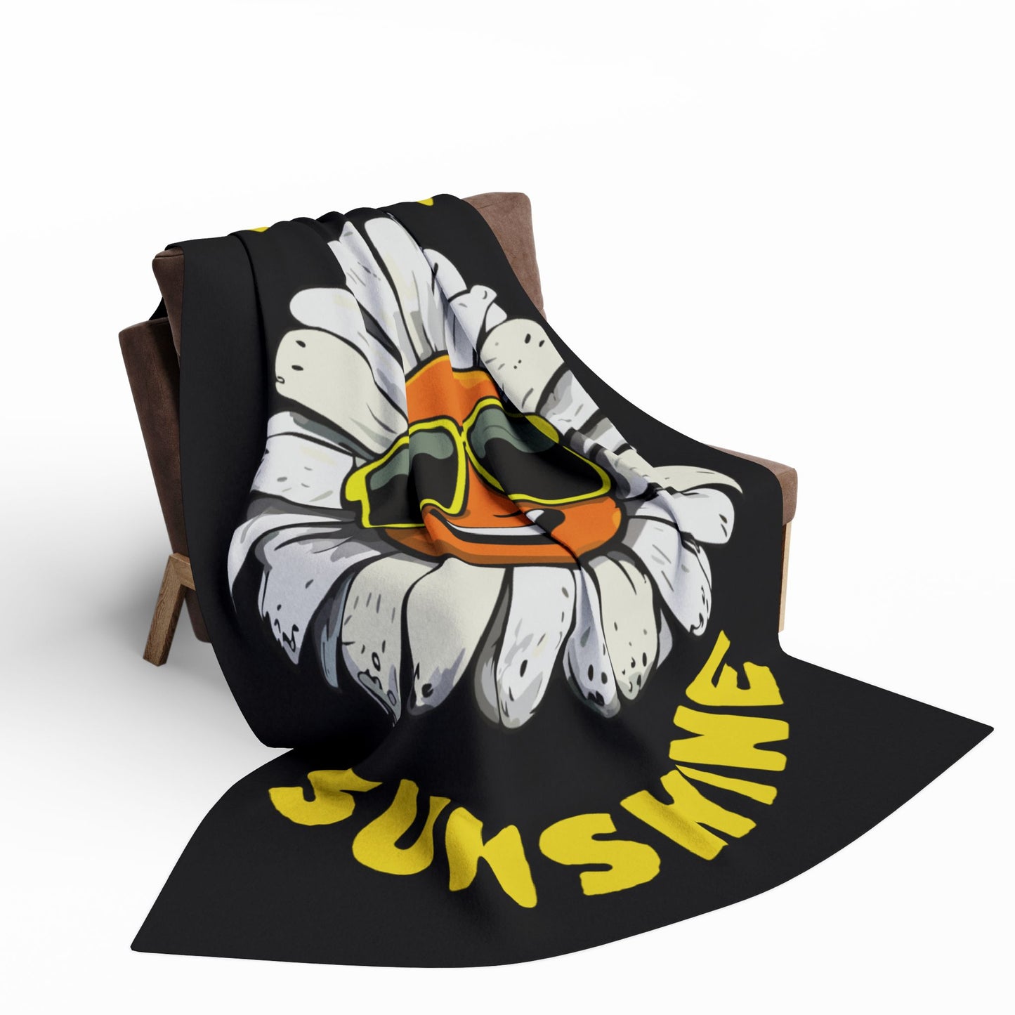 High on Sunshine Artic Fleece Blanket