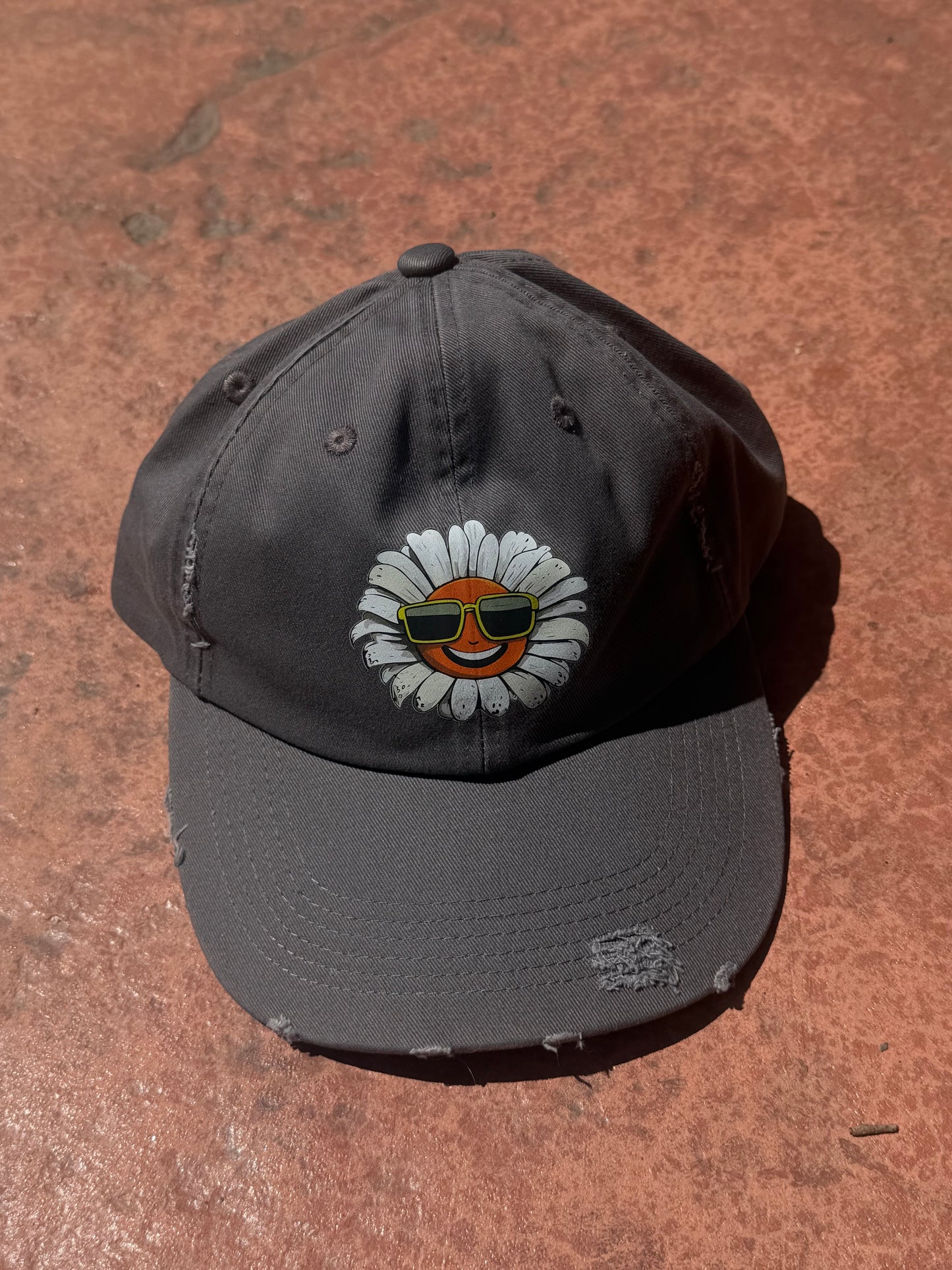 Daised Distressed Dad Cap