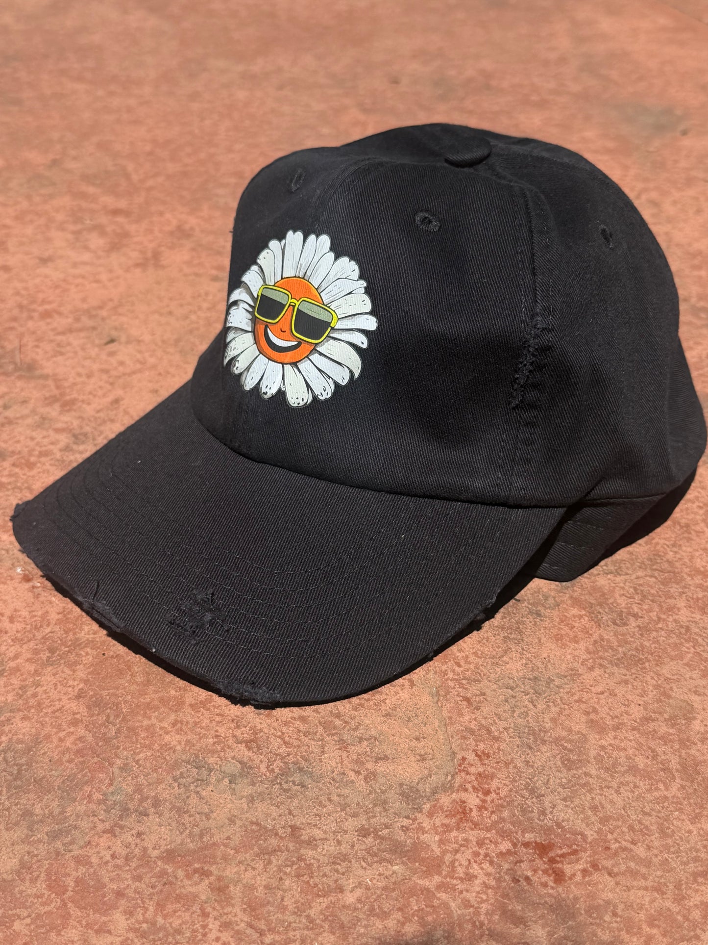 Daised Distressed Dad Cap