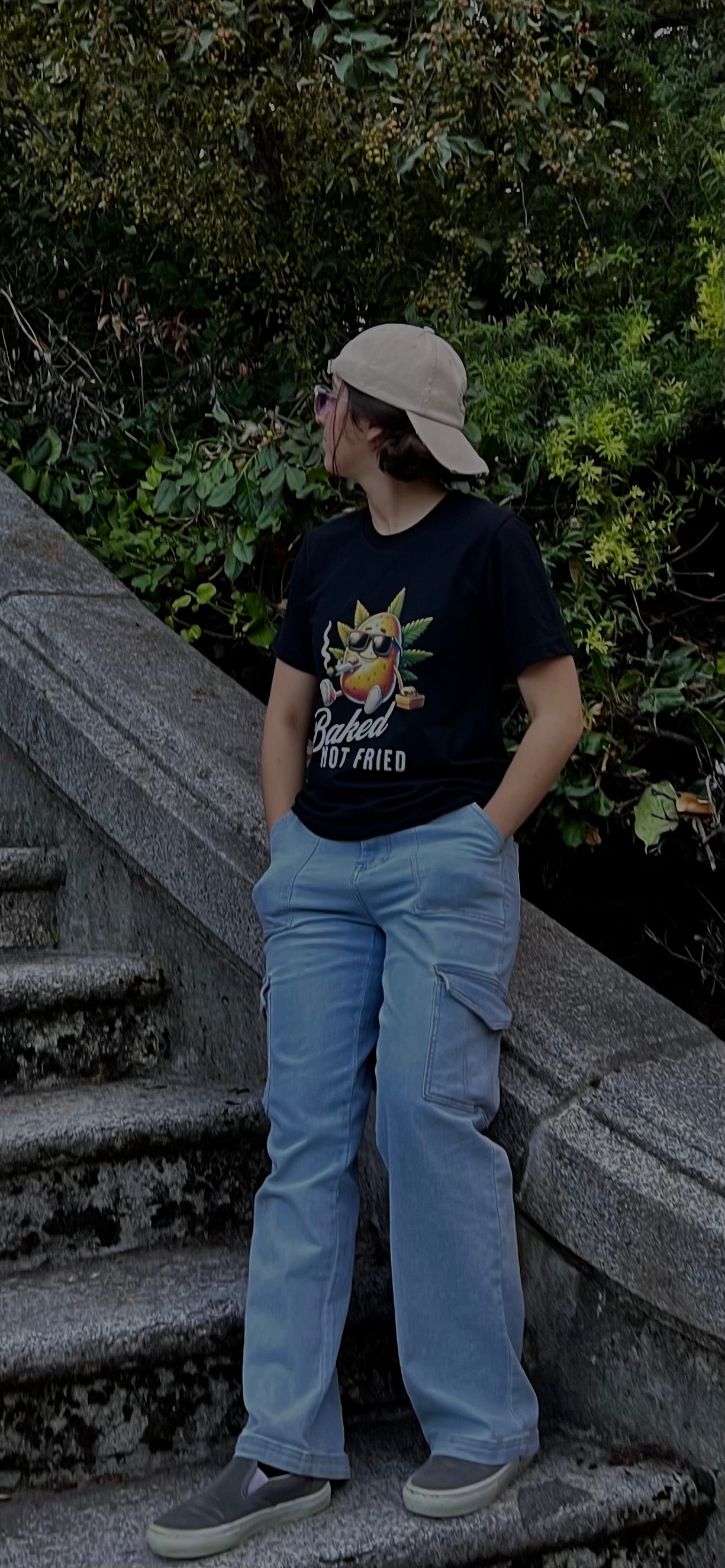 Baked not Fried Crew Tee
