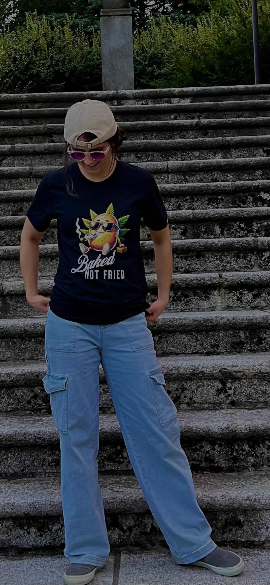 Baked not Fried Crew Tee