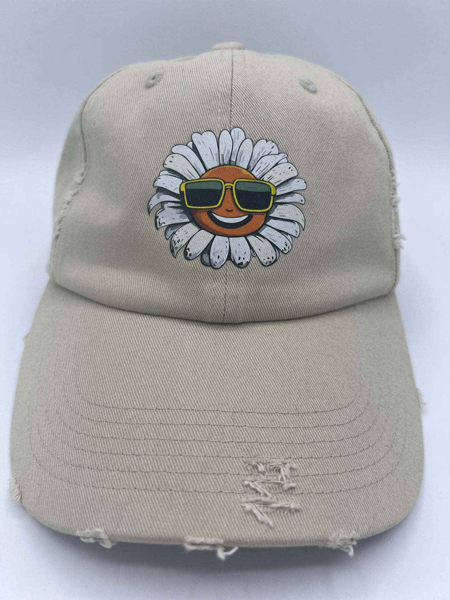 Daised Distressed Dad Cap