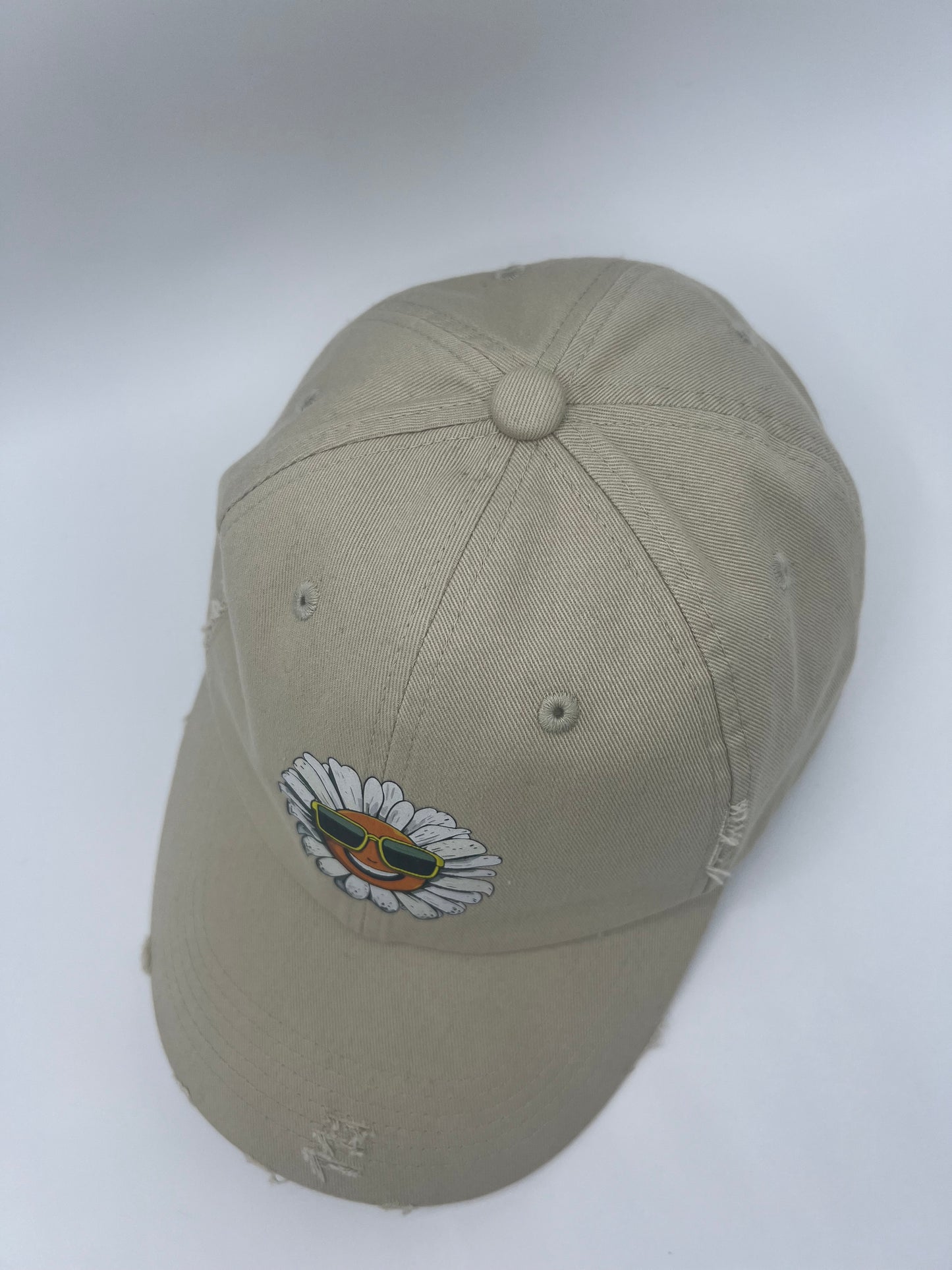 Daised Distressed Dad Cap