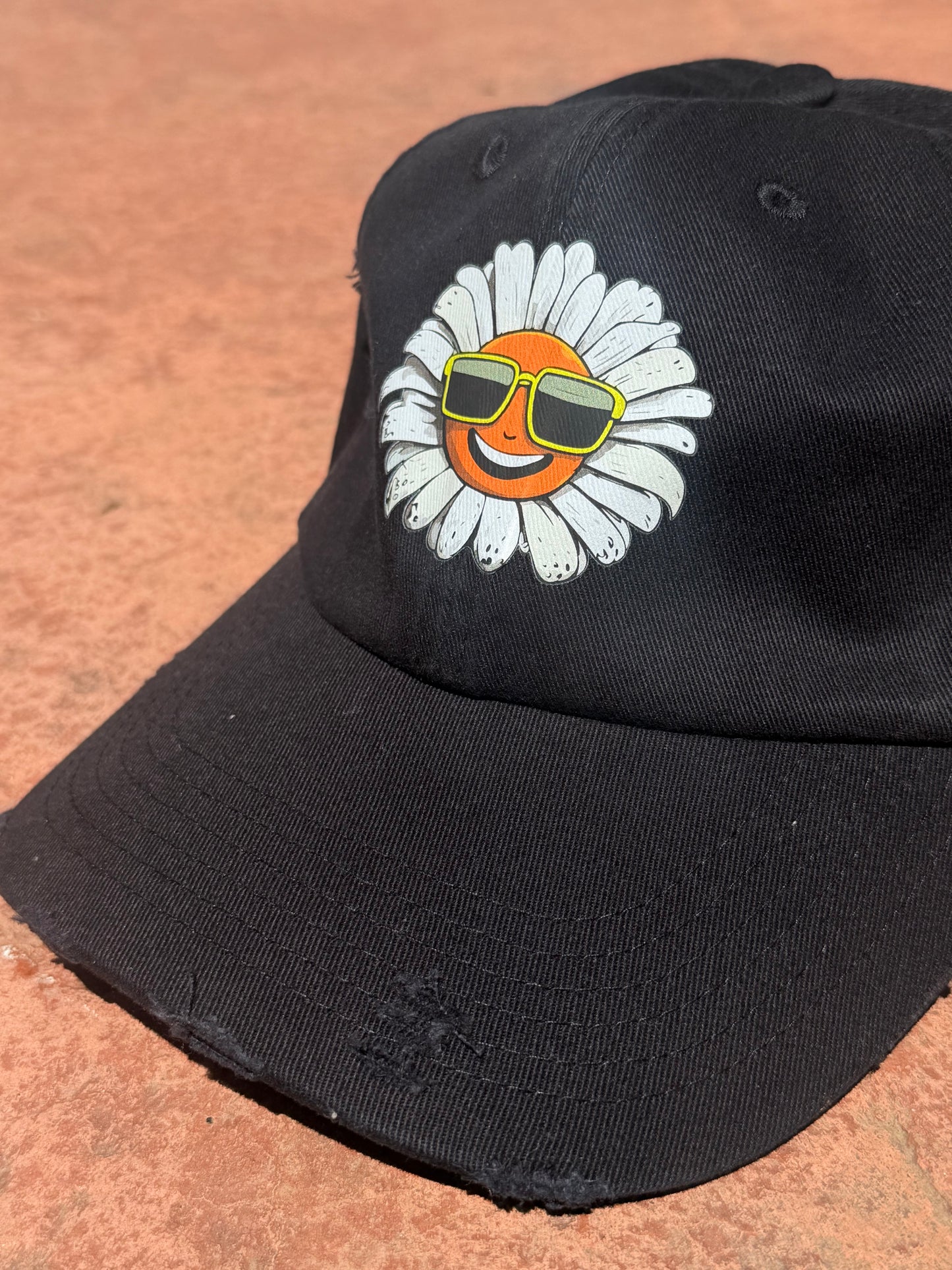 Daised Distressed Dad Cap