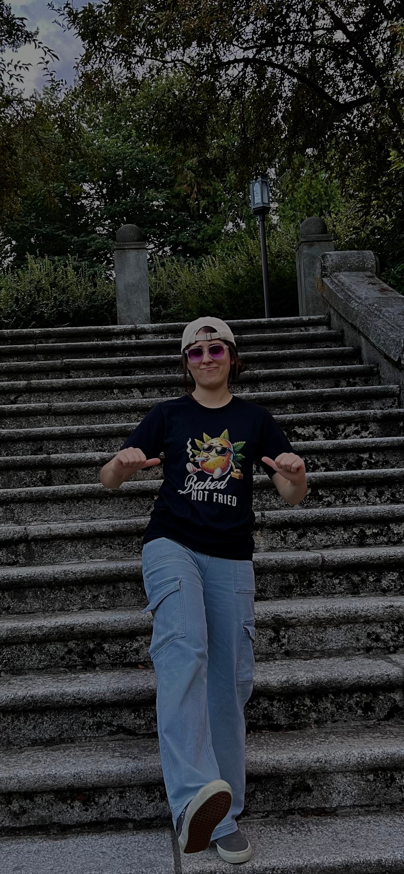Baked not Fried Crew Tee
