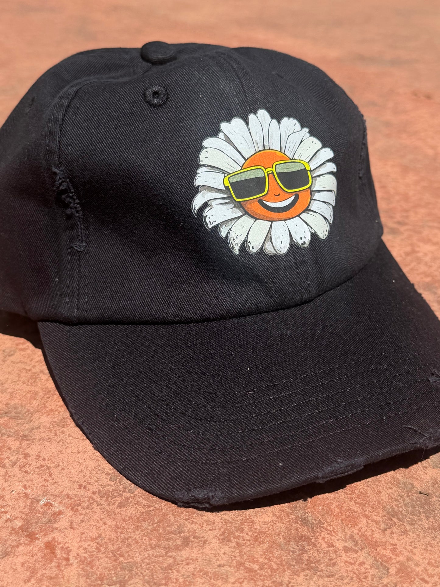 Daised Distressed Dad Cap