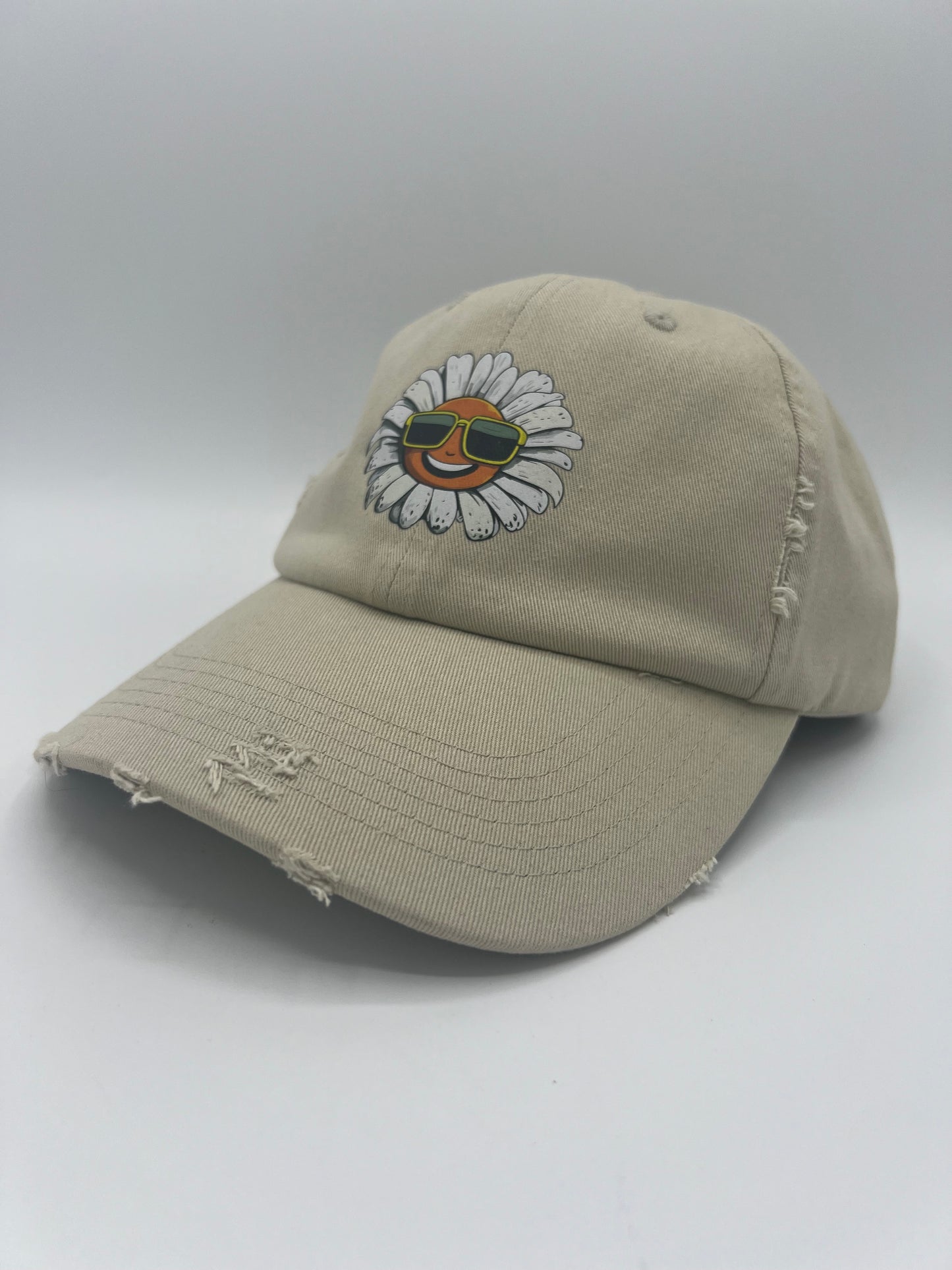 Daised Distressed Dad Cap