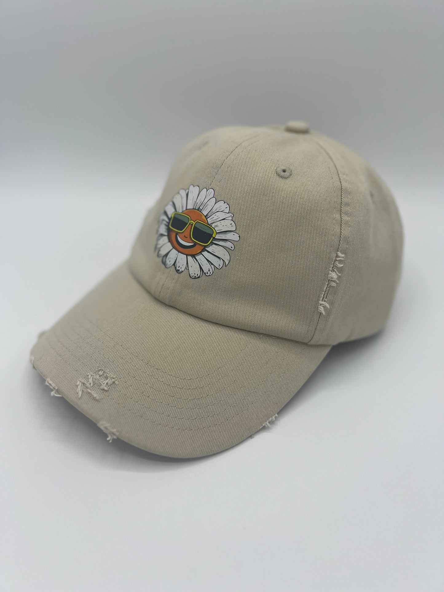 Daised Distressed Dad Cap