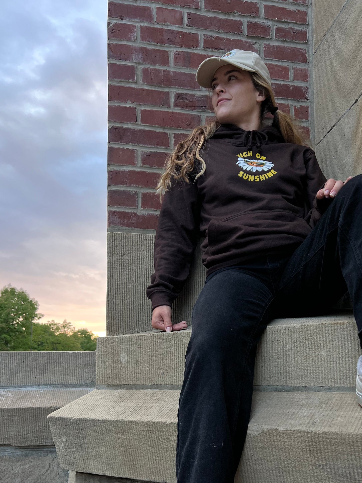 High on Sunshine Summer Hoodie